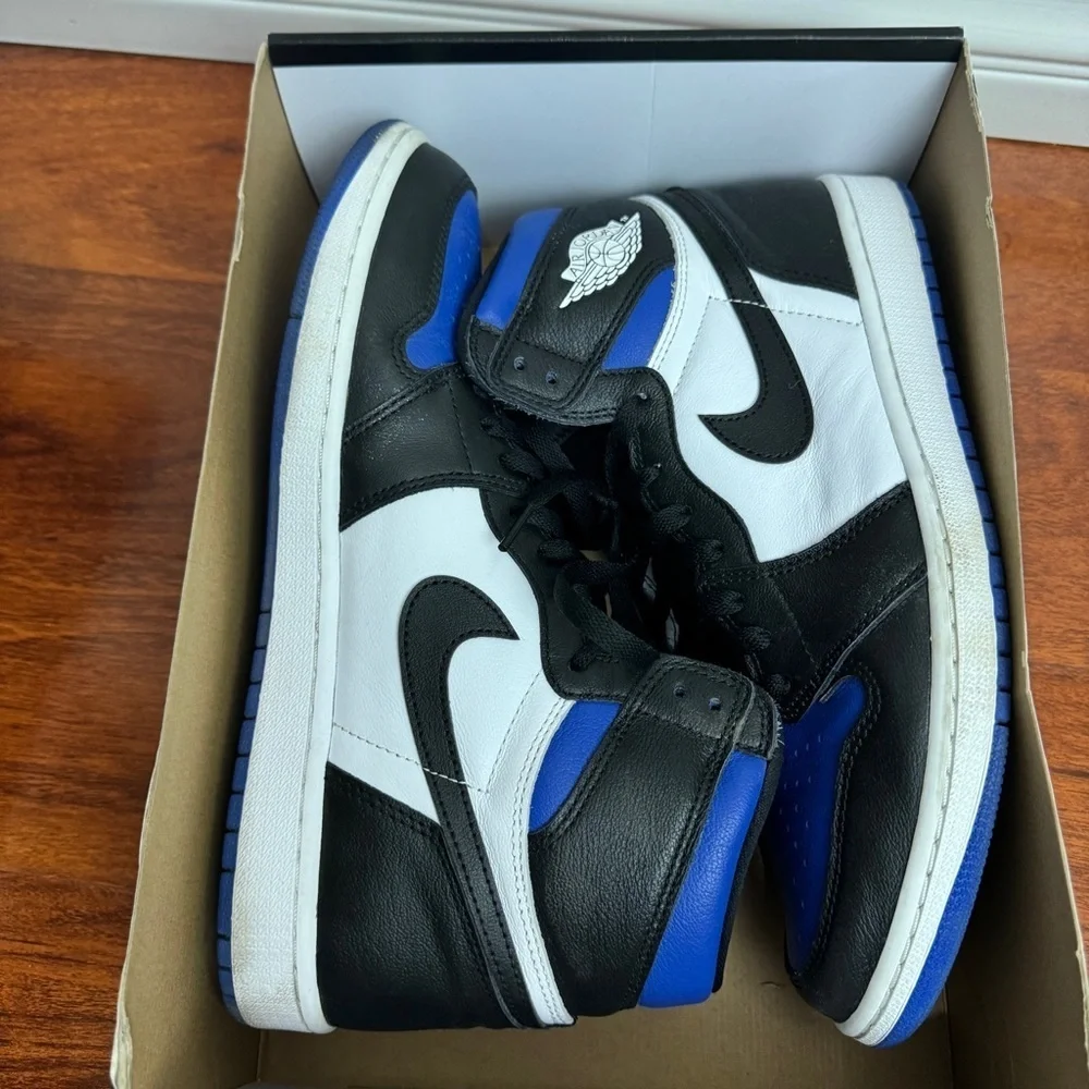 Jordan 1 Retro High Royal Toe Size 11